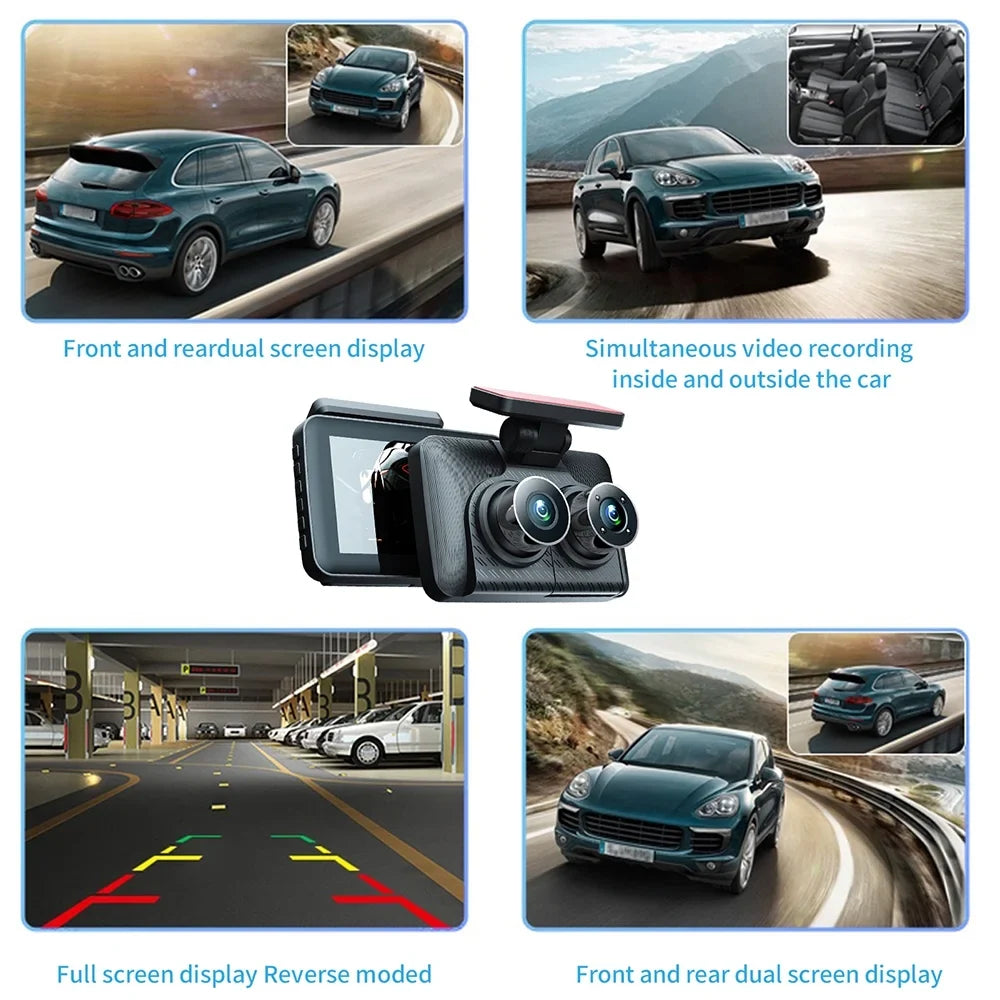 Video Car 4in Mirror 4in Rearview Dash Cameras 3 1080+720+480P 4in 1080+720+480P Safety Aumotop Inside Car Cam 1080+720+480P Vision Cameras Inside Video 3 Car Car Camera,Cameras Cam Dash Rear Rear