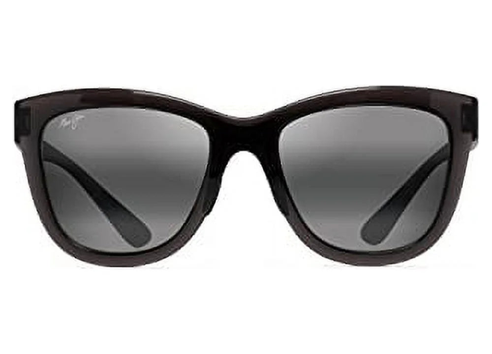 Jim Anuenue Polarized Grey, Classic Medium Translucent Grey/Neutral Women's Sunglasses, Maui