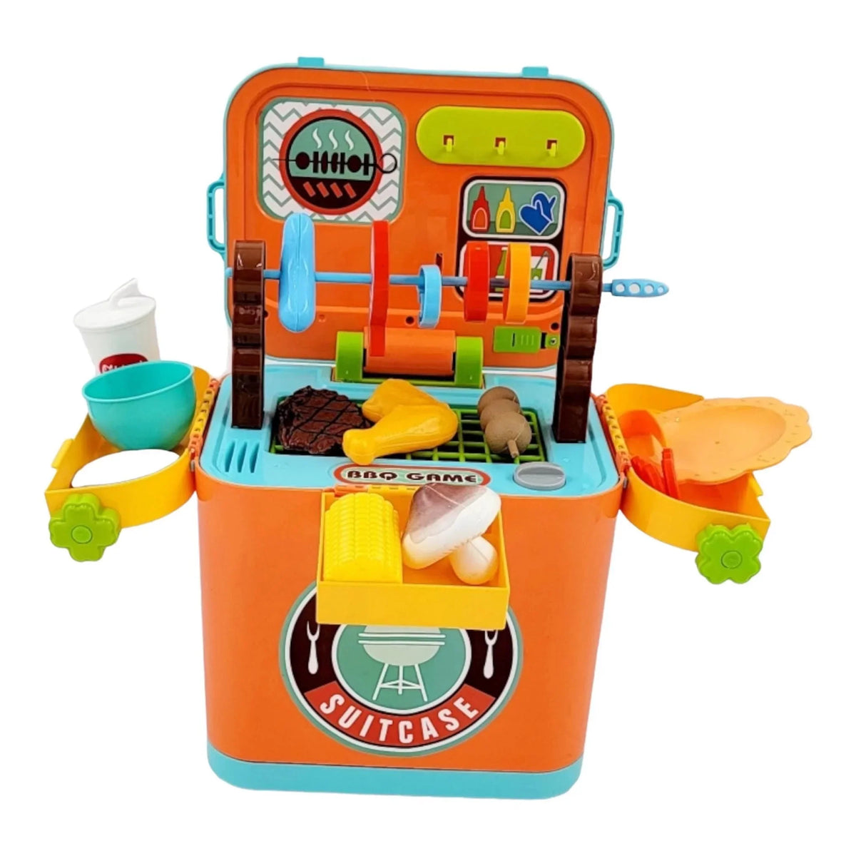 Universe BBQ Outside Kids Grill Set Kitchen Pack Interactive Play Play Ages n for GN Pretend Toy 3+