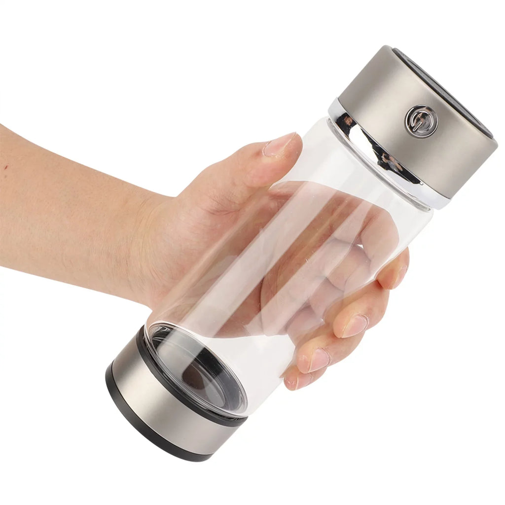 Rich VIFERR Portable Filter Hydrogen Charging USB Purifier Bottle Glass Water Bottle Hydrogen Water Cup Lonizer