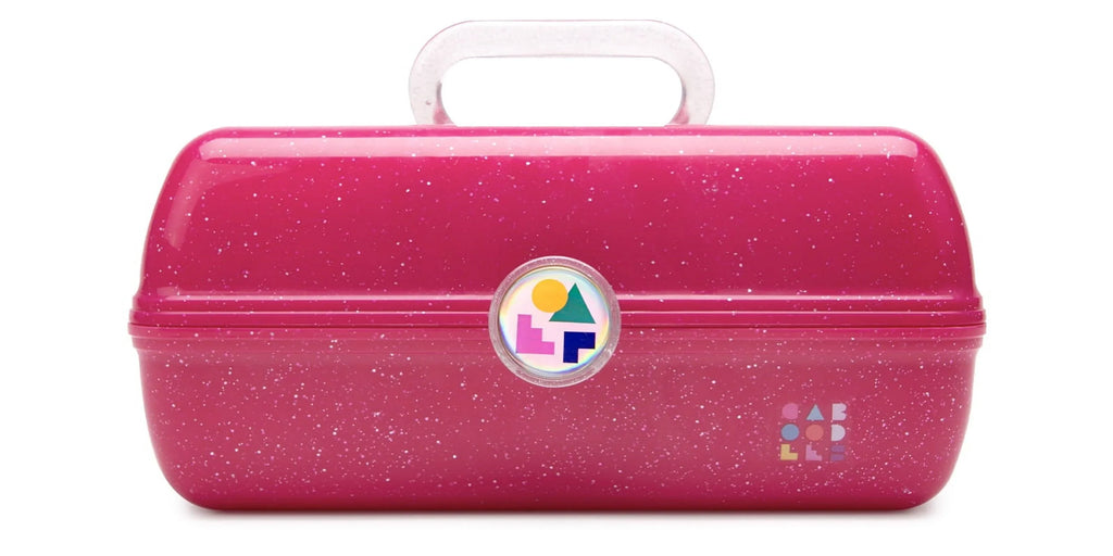 Pink Caboodles On-The-Go Deep Makeup Box, Sparkle Girl