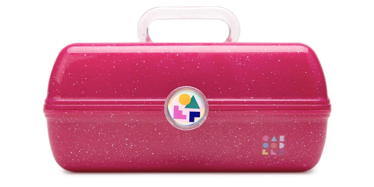 Pink Caboodles On-The-Go Deep Makeup Box, Sparkle Girl