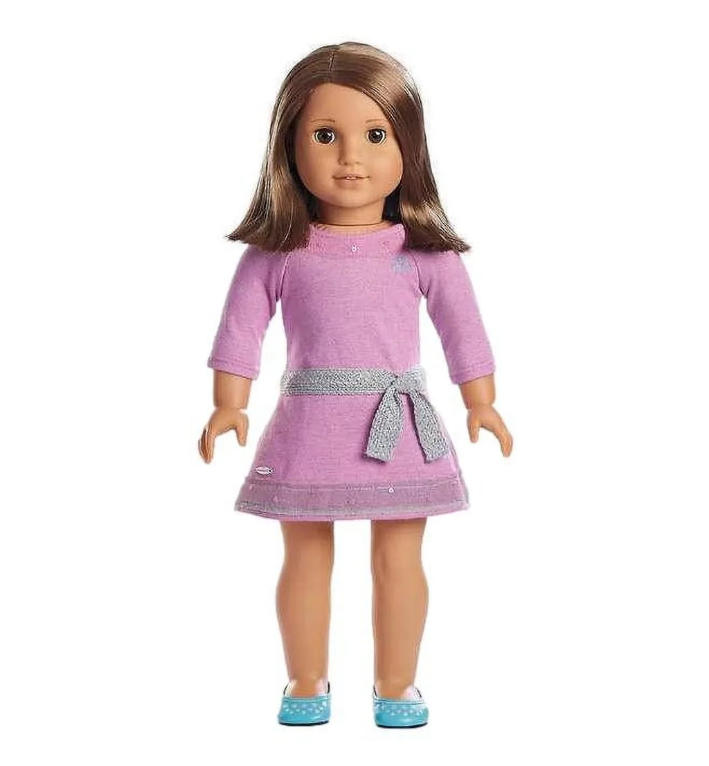 Brown Truly Doll Girl Skin #28 Me Eyes DN28 Brown Medium Hair American 18"