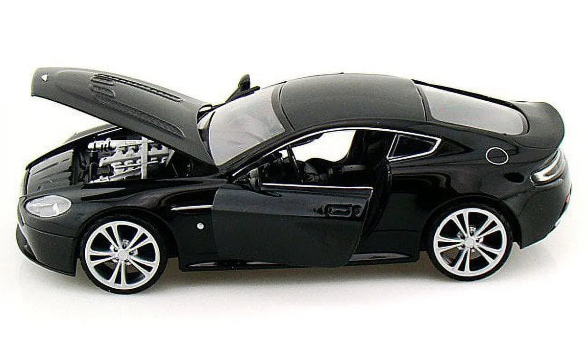 Aston 1/24 Model by Diecast White Motormax V12 Pearl Vantage Car Martin