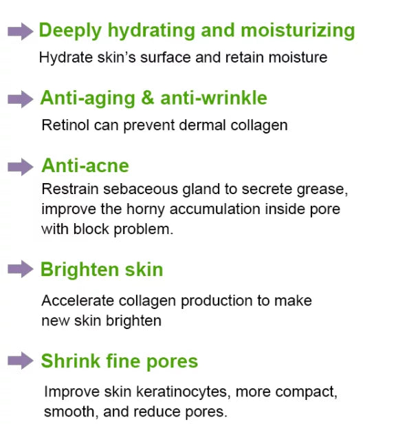 And 2.5% Anti Retinol Reducing Aging Serum Wrinkle