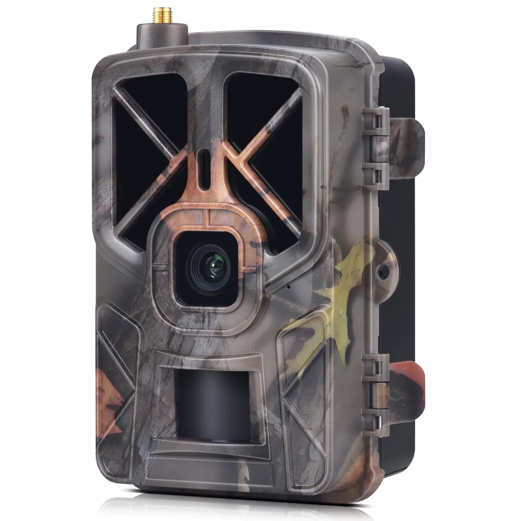 and Animal Outdoor Monitoring Farm and Night Wildlife Trail Wireless Camera Ideal - 30MP Game Infrared Waterproof for and with 4G/LTE Vision