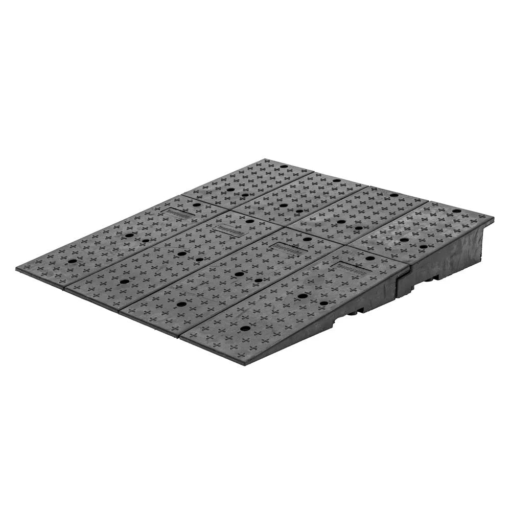 Rubber 20CR44911 Guardian - 49" 44" Shipping Wedge Full-Width x Container Ramps
