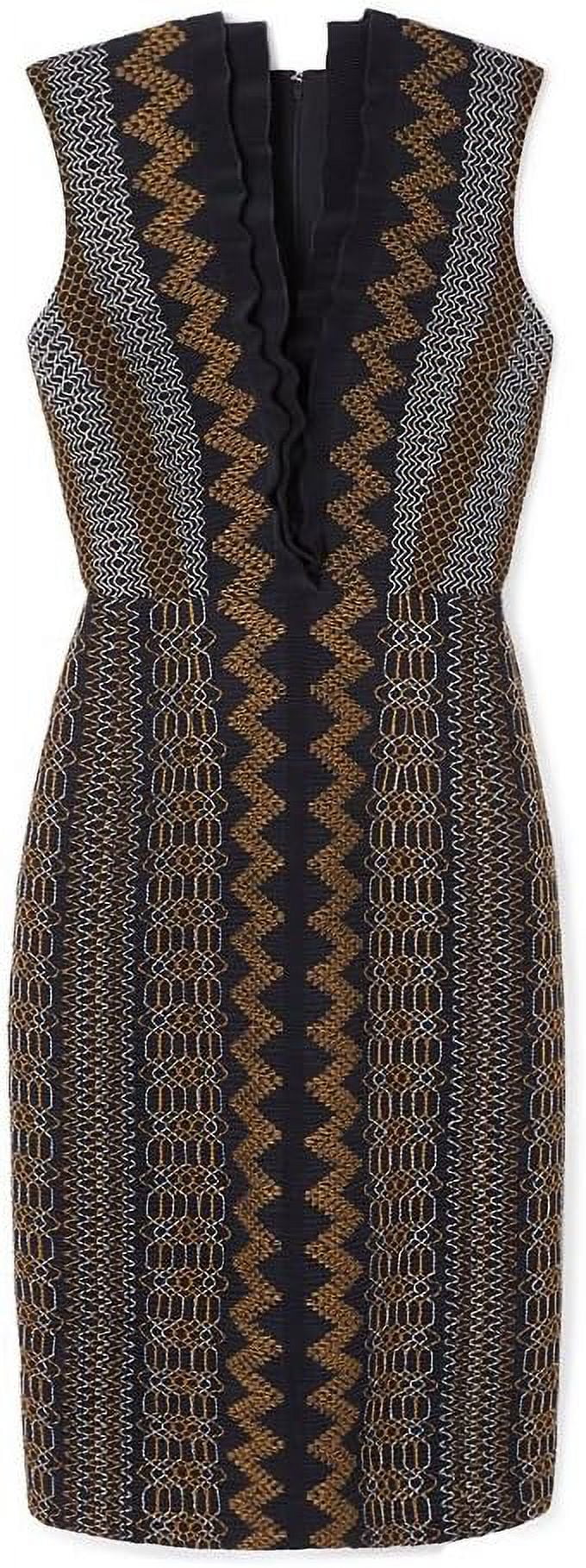 (4) Burch SILK Tory V-NECK DRESS SMOCKED