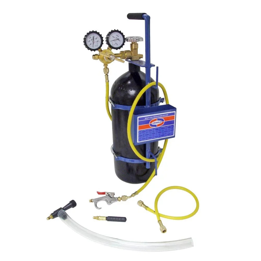 Metal and Uniweld Blaster Stand with Kit for Nitrogen Carrying 40 Nitrogen Feet Cubic Sucker Tank Sludge 40040