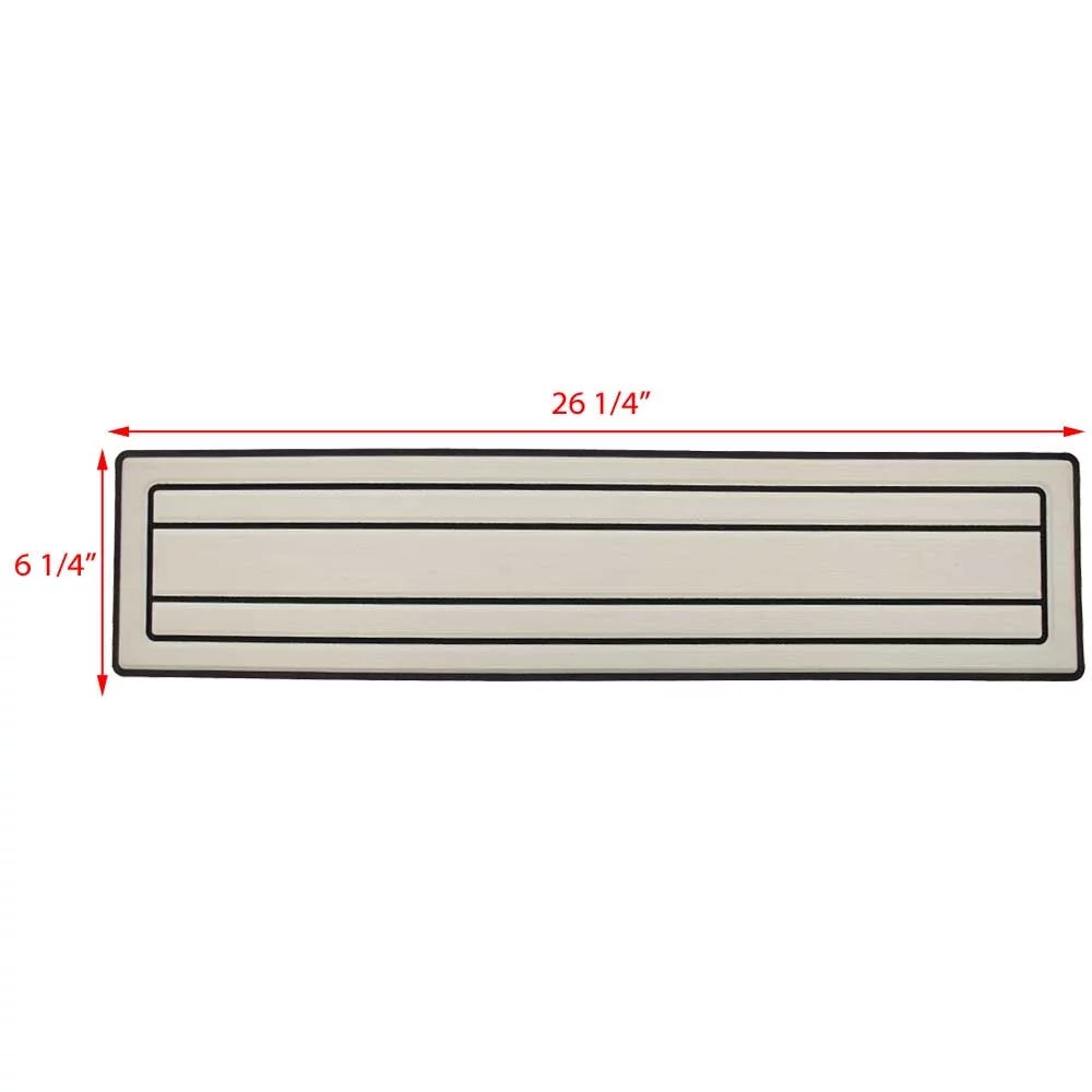 Footrest Gray 260 Mat Deck LTS Boat 207543 | Pro Triton Console Non-Skid