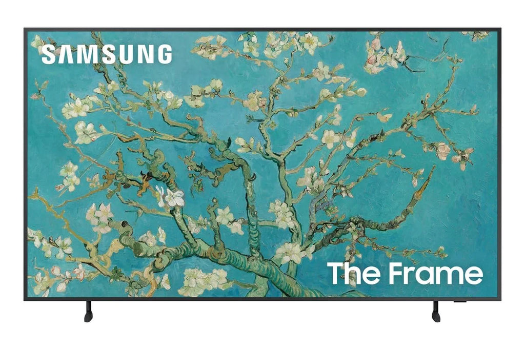 The with HDR Quantum Frame Smart The Series Modern VG-SCFA43WTB QLED 43" (2022) Customizable Bezel White Samsung Frame - SAMSUNG TV 43-inch