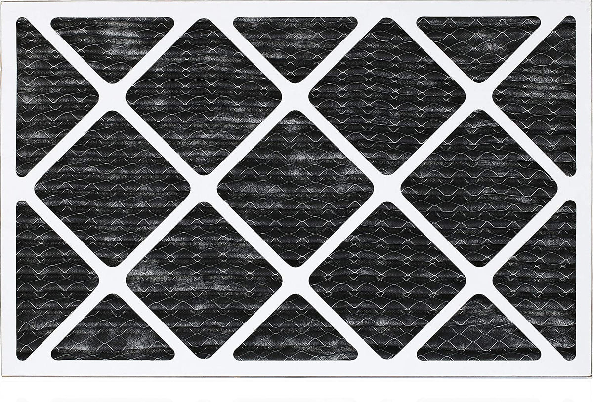 Activated AC Filterbuy HVAC Carbon (1-Pack) Odor Furnace Air MERV 20x30x1 Eliminator 8 Pleated Filters with