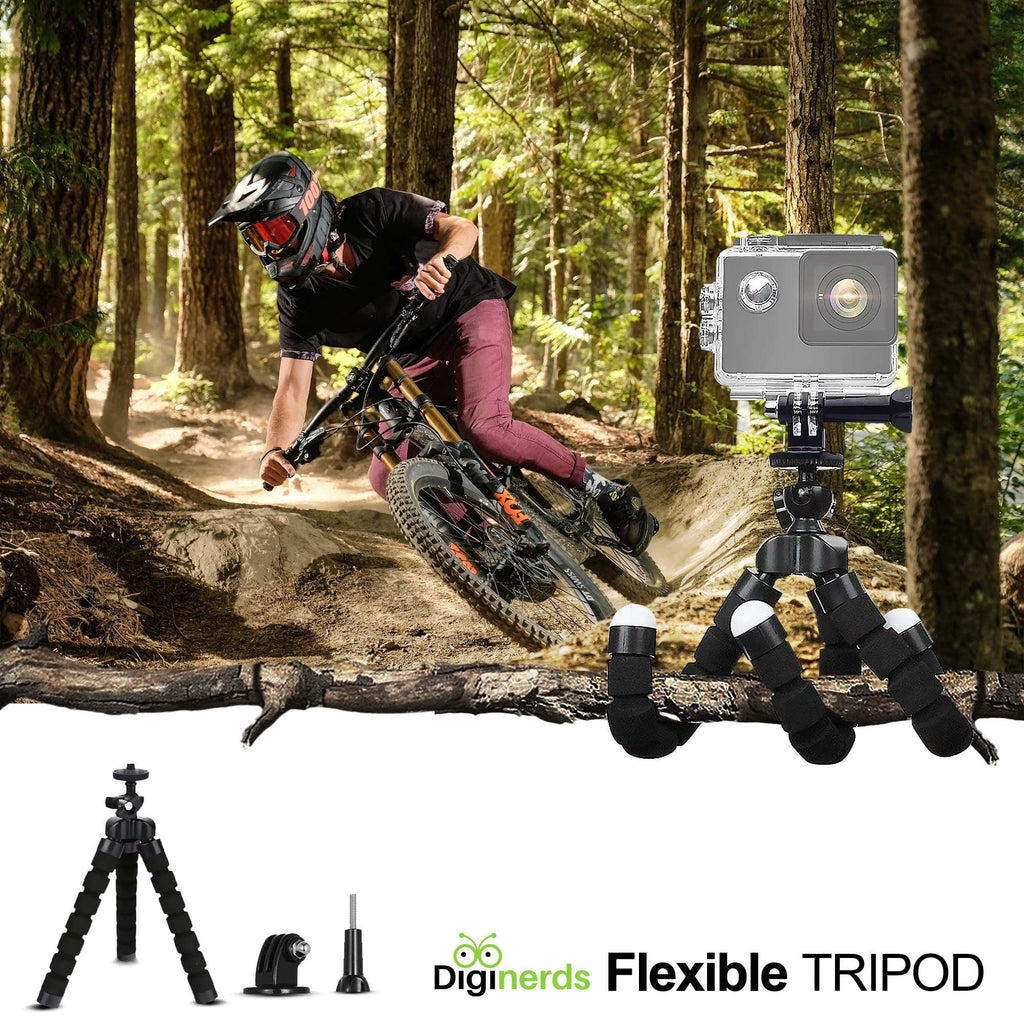 GoPro Compatible Accessory Hero10/9/8/7/6/5/4, and AKASO, in Camera DJI with Max, Action, more Kit Osmo GoPro Action Fusion, 50 Insta360, GoPro 1 DiGiNerds