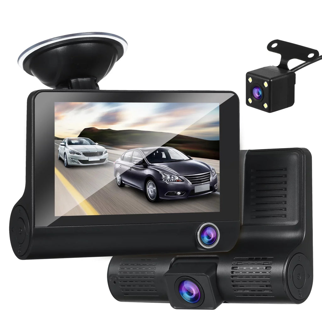 Go Dual Front On IPS Moobody Surroundings 4 - 1080P While Dash an Your and Dash HD Camera, Full Cam Inch Keep Loop Eye G-sensor, Rear - the on Recording Screen,