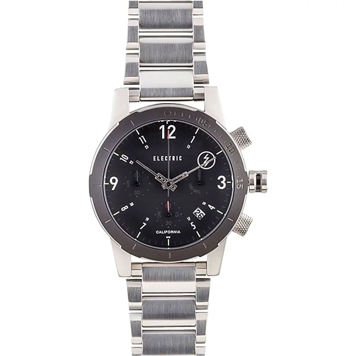 Visual Mini Luxury Black/Crystal,One Watch,All Electric Size FW03 SS