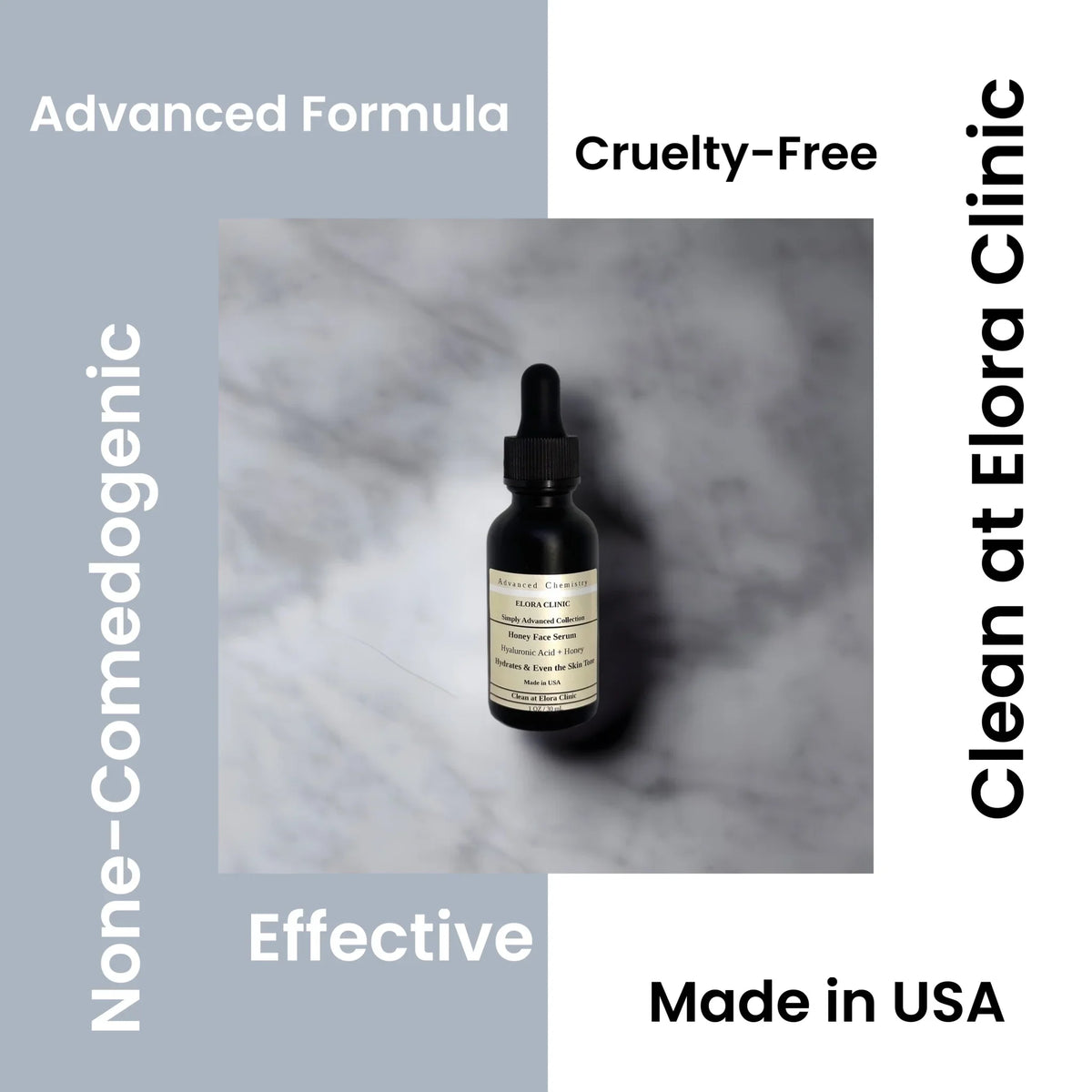 '- Elora Serum Serum Oil Hydrating Acid Clinic - Water Acid Based Free Honey and - Hyaluronic Hyaluronic Honey + Honey Deeply -