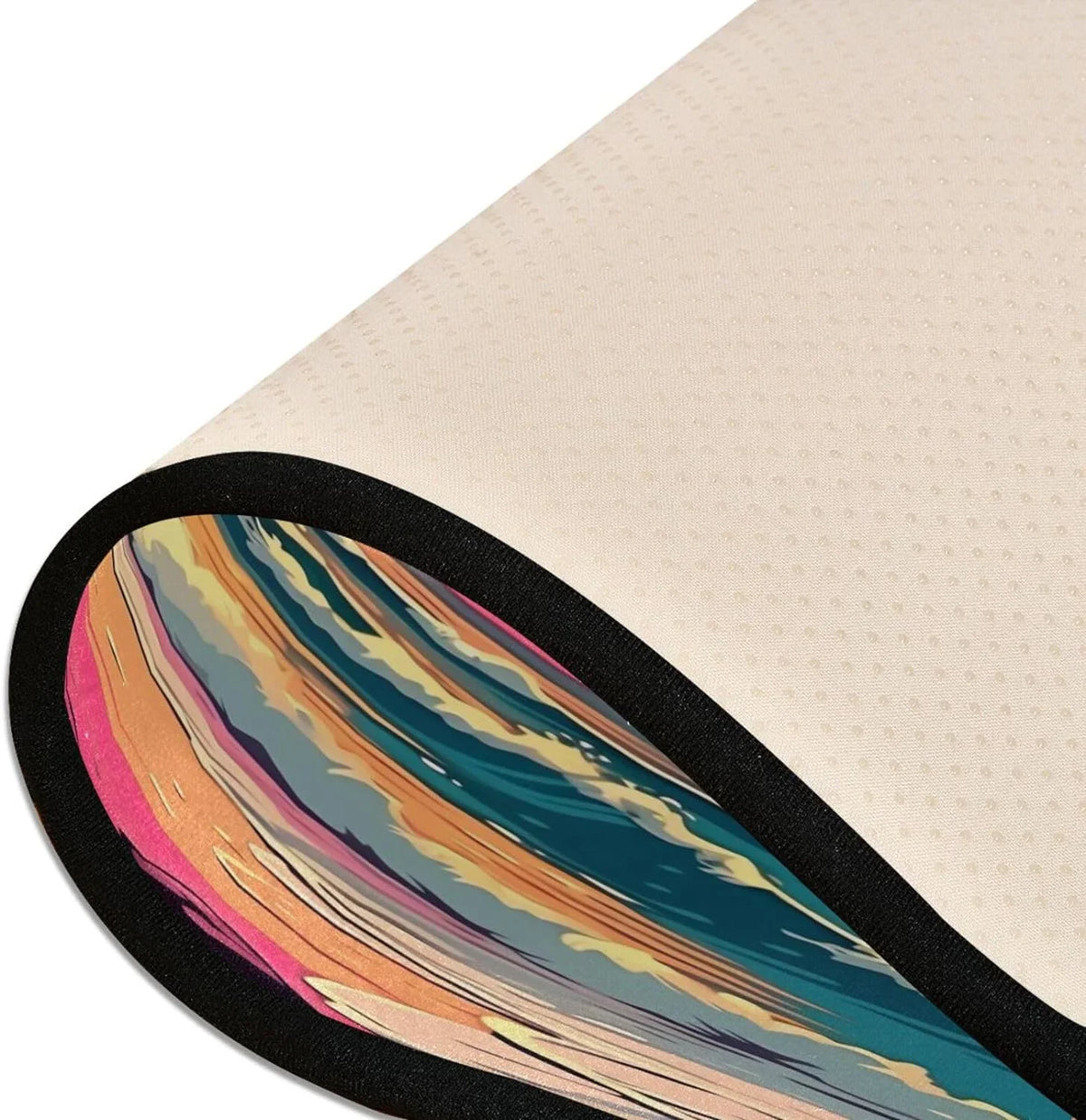 Waves Hallways Ocean Rug Inches#10 Rectangle Washable Non-Slip Living Runner for Rug Room Decor Coolnut Rug 72x24 Bedroom Home Area Bathroom