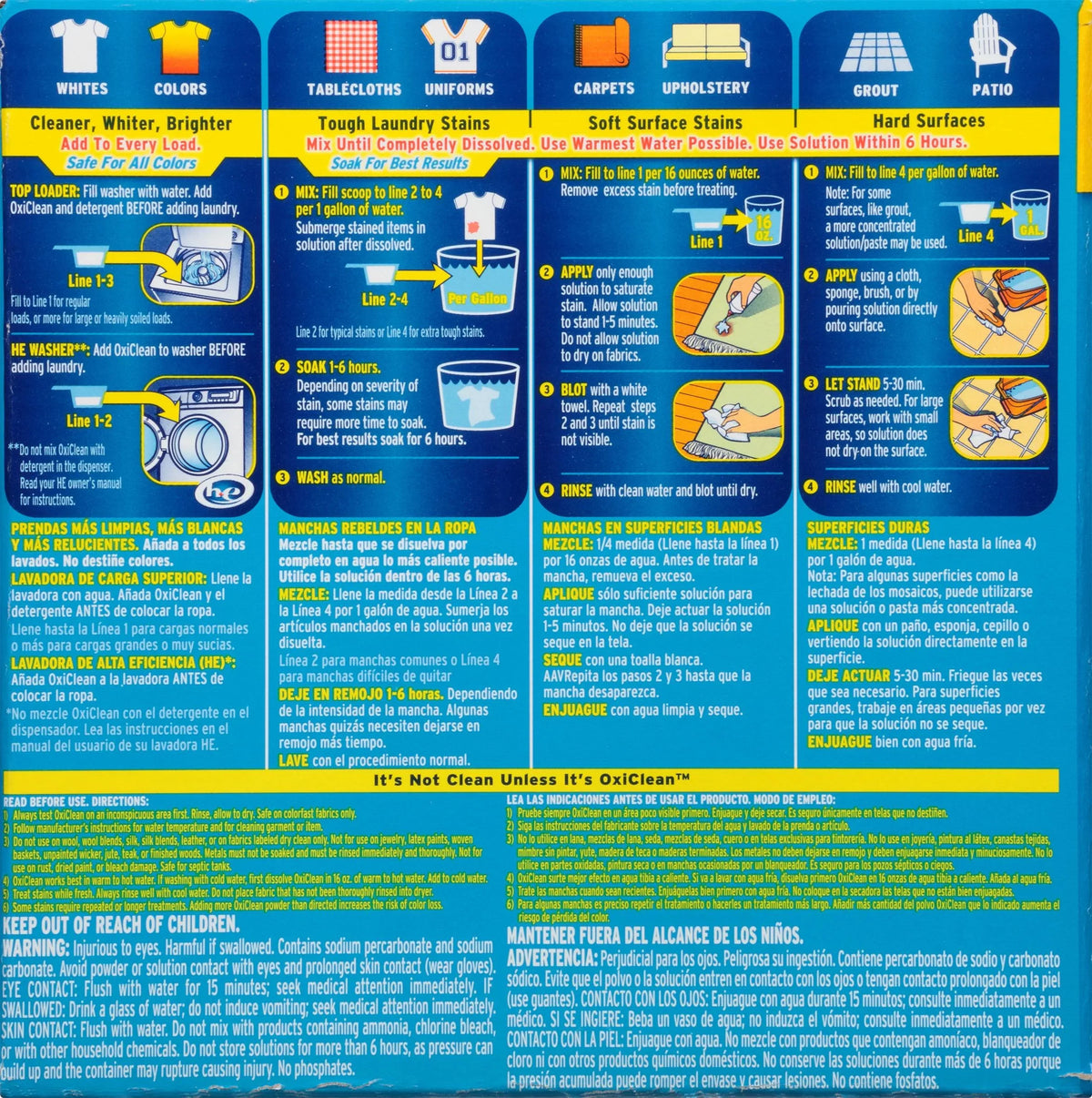 Remover OxiClean™ Versatile Box lb. Stain 11.7