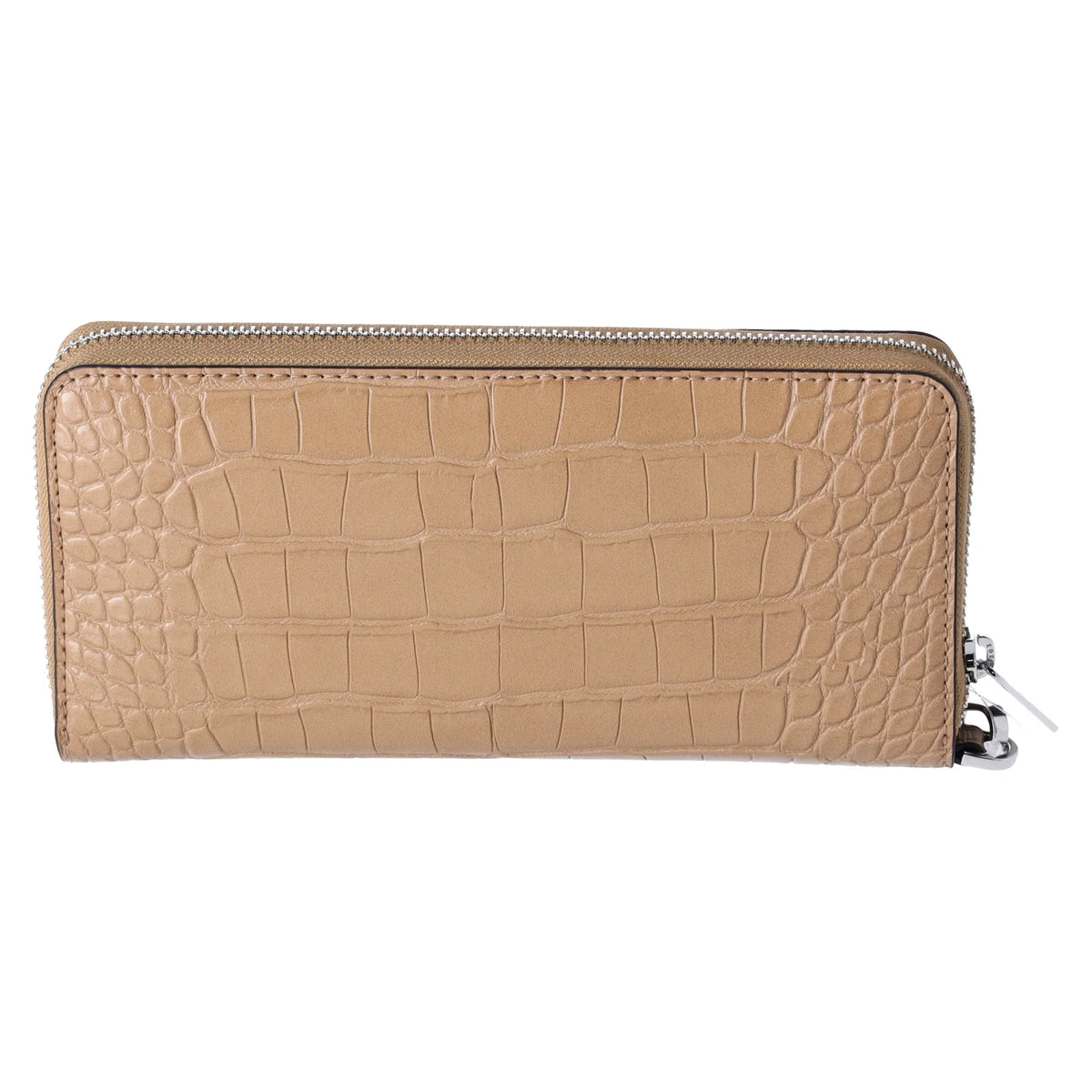 Embossed Travel Continental Croc Wallet Camel Set Large Kors Michael Jet