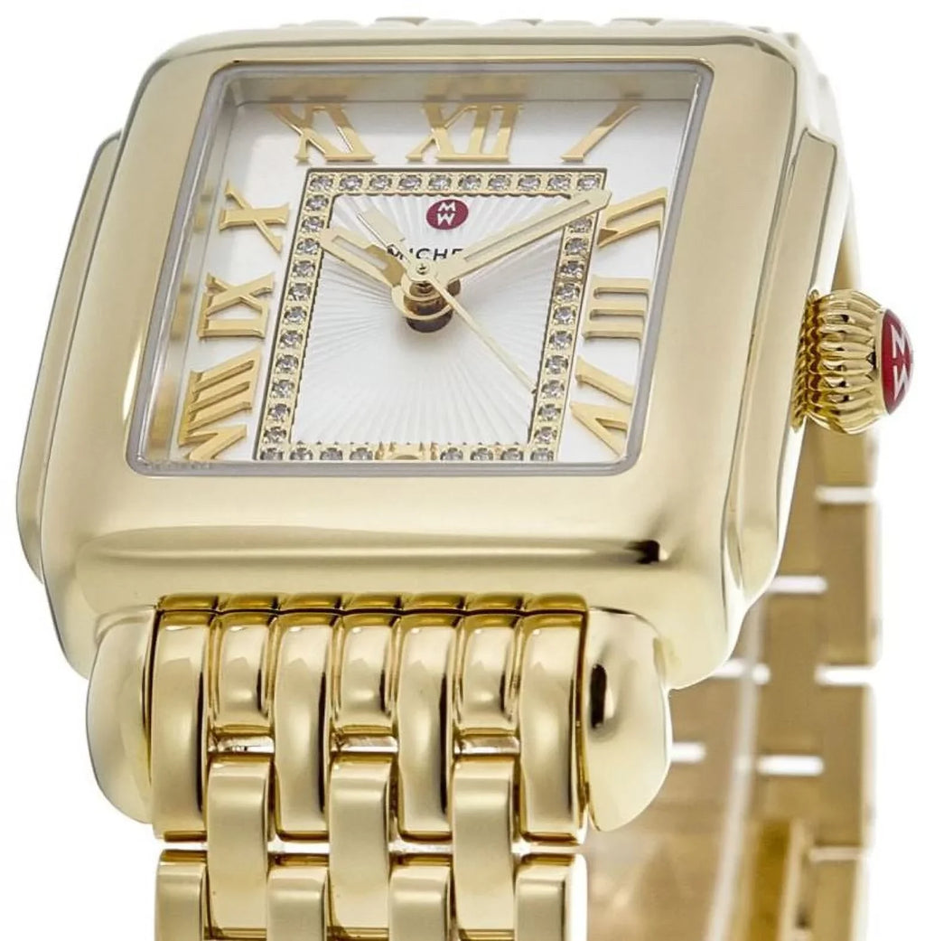 Diamond Michele Dial Deco MWW06G000014 Silver Watch Women's Madison