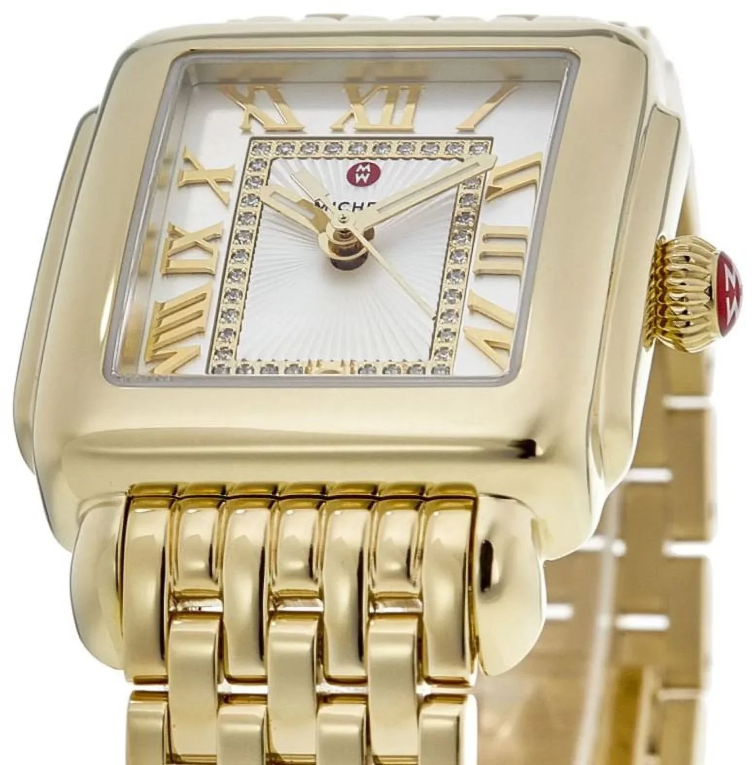 Diamond Michele Dial Deco MWW06G000014 Silver Watch Women's Madison