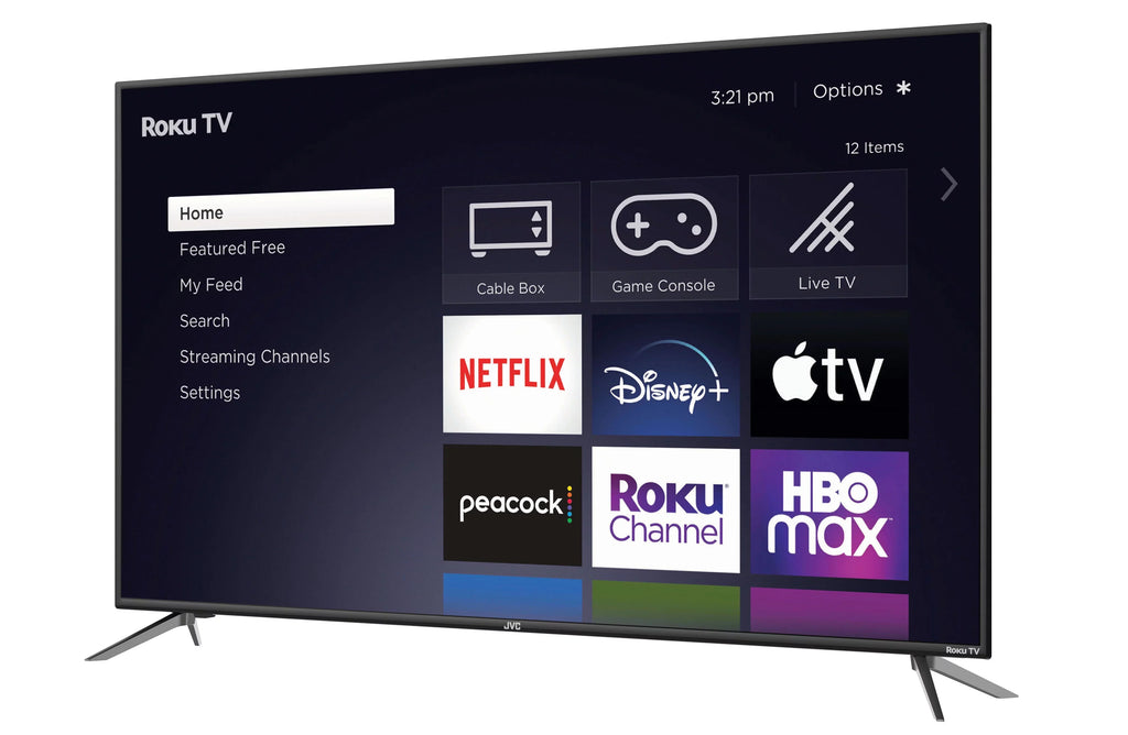 QLED 58" Roku Class UHD Smart TV 4K Series JVC Quantum LT-58MAW804
