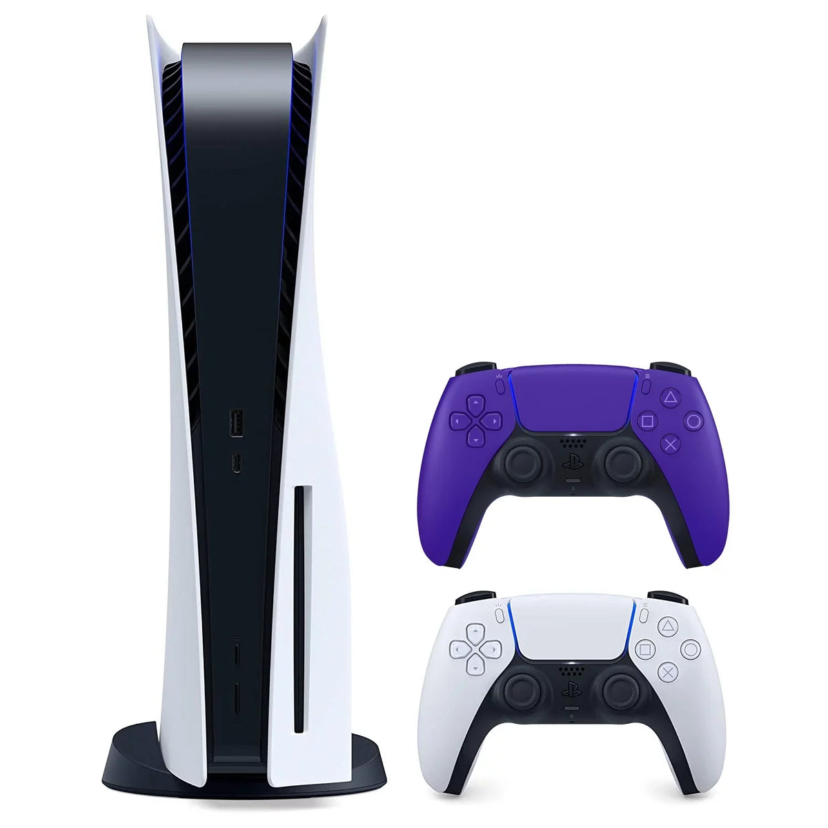 Purple 5 DualSense Disc Galactic Playstation Extra Bundle with - Disc) PS5 Version Sony (Sony Controller