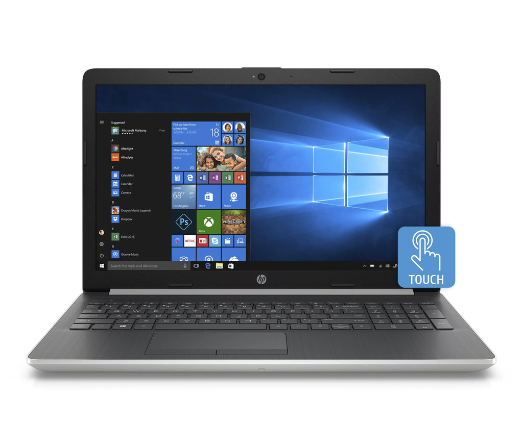 HP 15-dw0085nr Restored HDD SDRAM i3-7020U 4GB (Refurbished) 15.6" 10 WLED Windows 1TB Touchscreen Intel HD 2.GHz