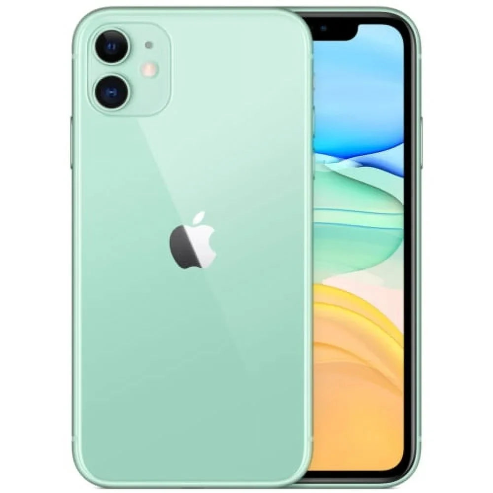 iPhone 11 Verizon Green AT&T GSM 4G T-Mobile 256GB Apple Unlocked Smartphone LTE Restored (Refurbished)