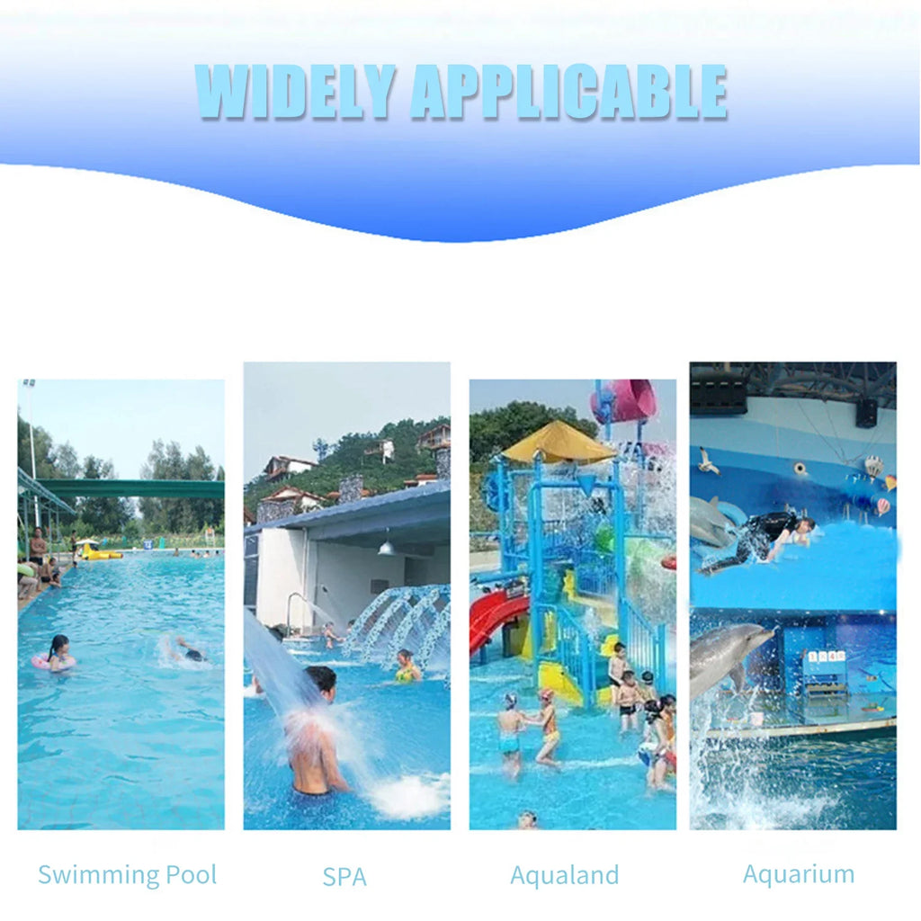 Shape Fittings Swimming Tools Waterfall Spray Fountain Pool Pool Swimming Threaded Return Spa Flower Fits 1.5-inch Fountain