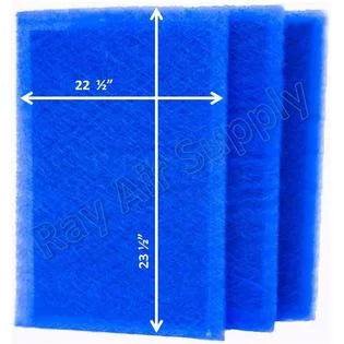 Replacement Pack) Dynamic Cleaner Filter Refills 24x26 Air (3 Pads