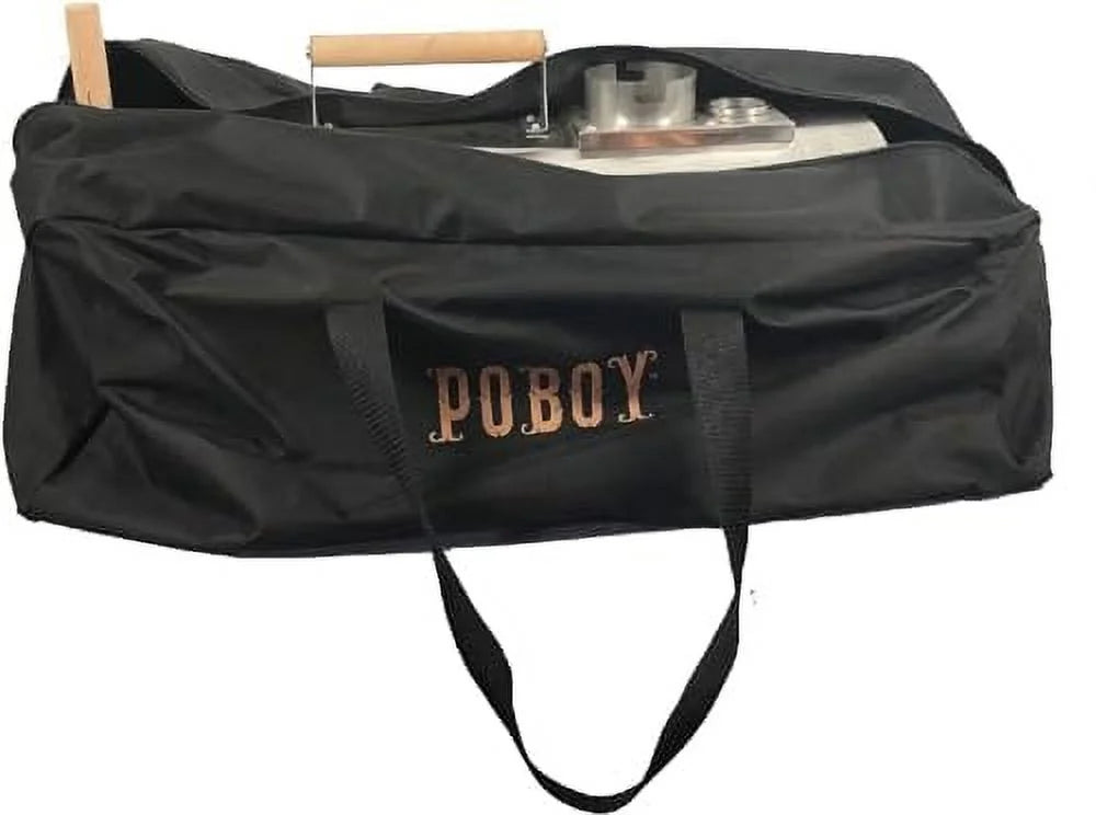PoBoy Carrying Fired Wood Bag Pizza Kit Tote Pellethead and Oven