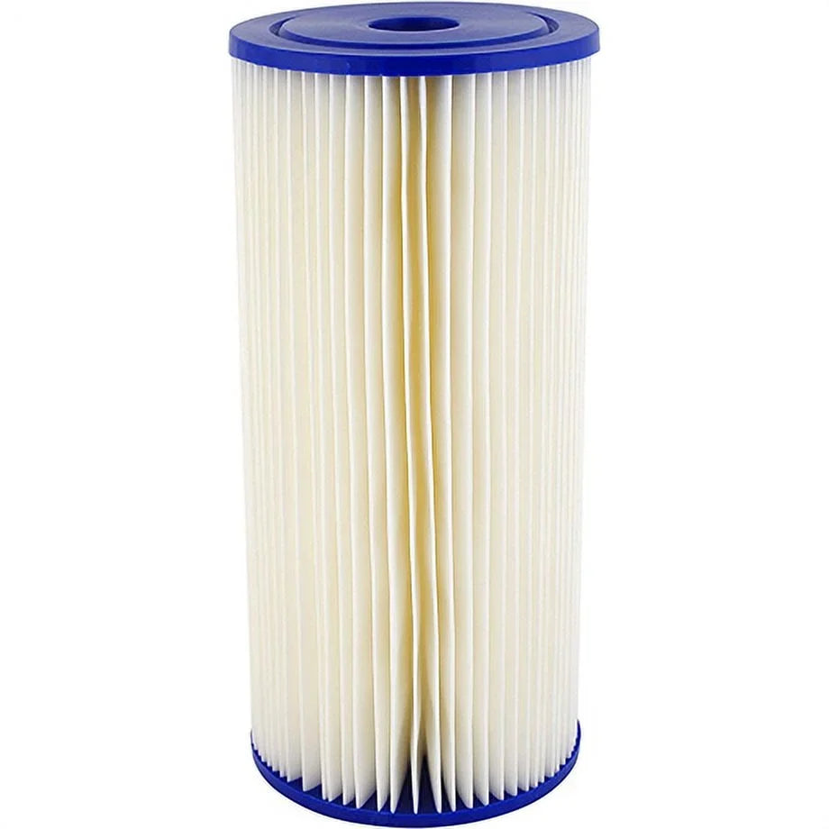 (8 Pack) 30 4.5" Filter Micron 10 Pleated Polyester x Cartridge, SpiroPure