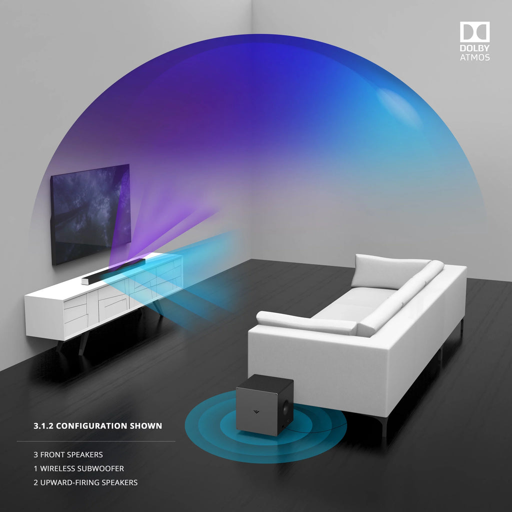 3.1.2 System Home Dolby VIZIO Sound 46" Atmos® with Theater