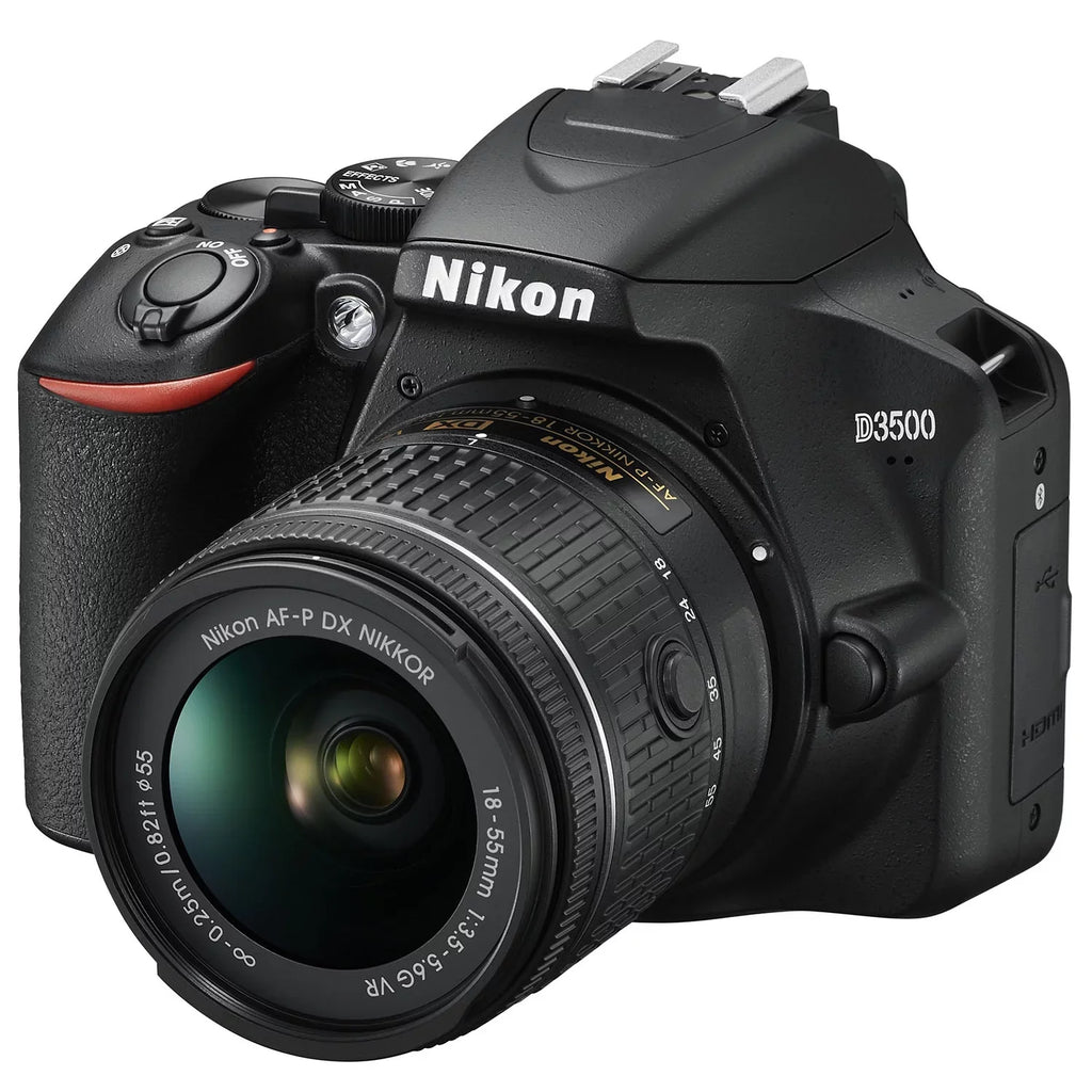 VR ED, & with D3500 18-55mm NIKKOR Nikon Two f/4.5-6.3G f/3.5-5.6G DX DSLR NIKKOR DX AF-P 70-300mm AF-P Black Kit Lens DX-Format