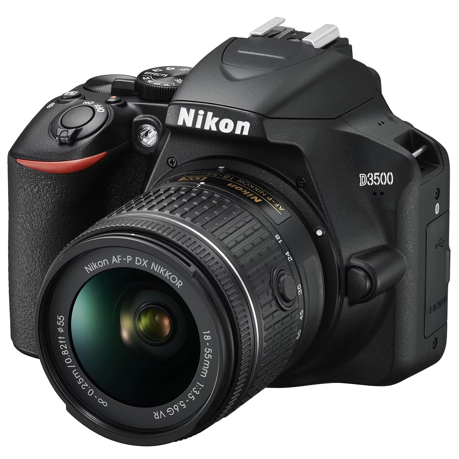 VR ED, & with D3500 18-55mm NIKKOR Nikon Two f/4.5-6.3G f/3.5-5.6G DX DSLR NIKKOR DX AF-P 70-300mm AF-P Black Kit Lens DX-Format