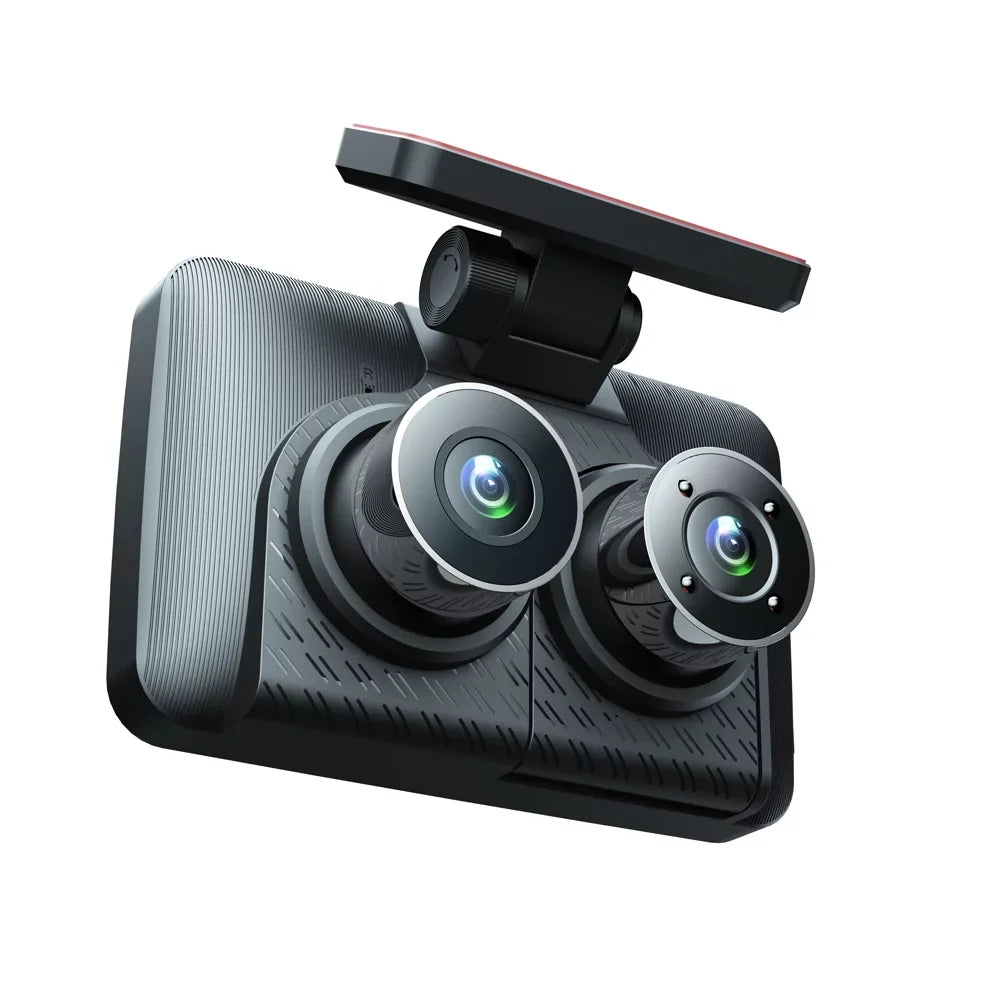 Dash Auto Mirror Recorder Car Cam, Recording Safety Rearview Apexeon 4in Clear Driving Camcorder, Car Video