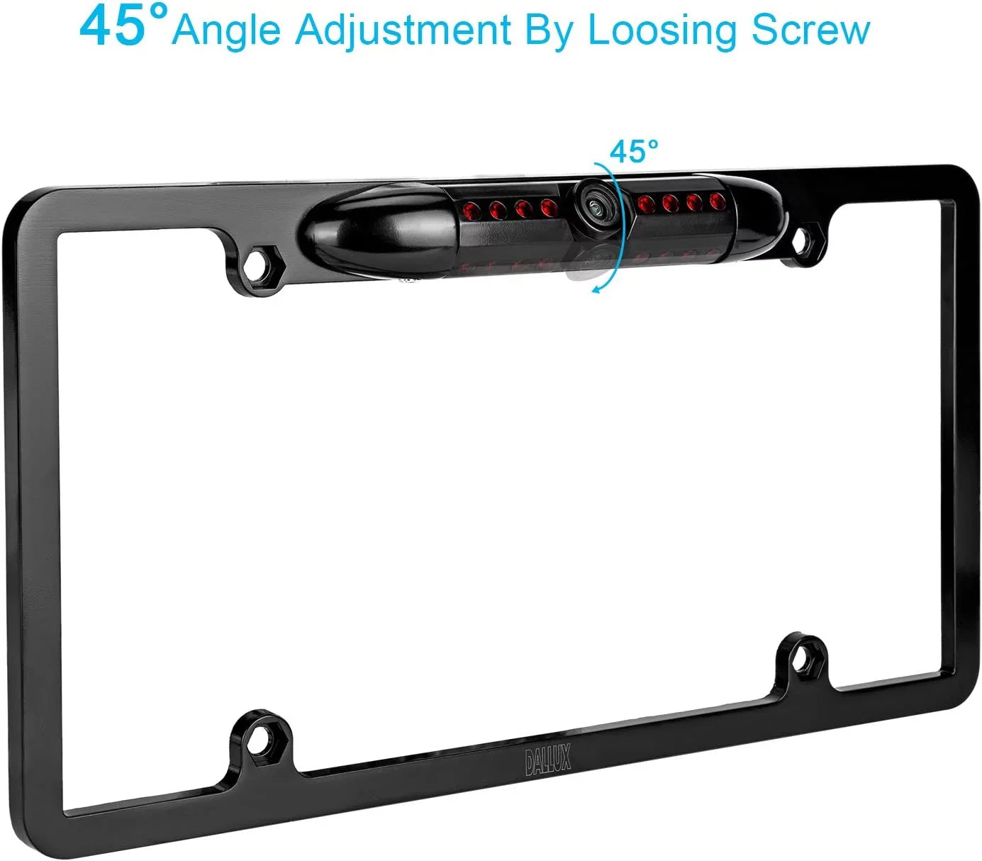 ILX-F511 Backup for Plate Frame Black Camera Rearview License ALPINE ILXF511