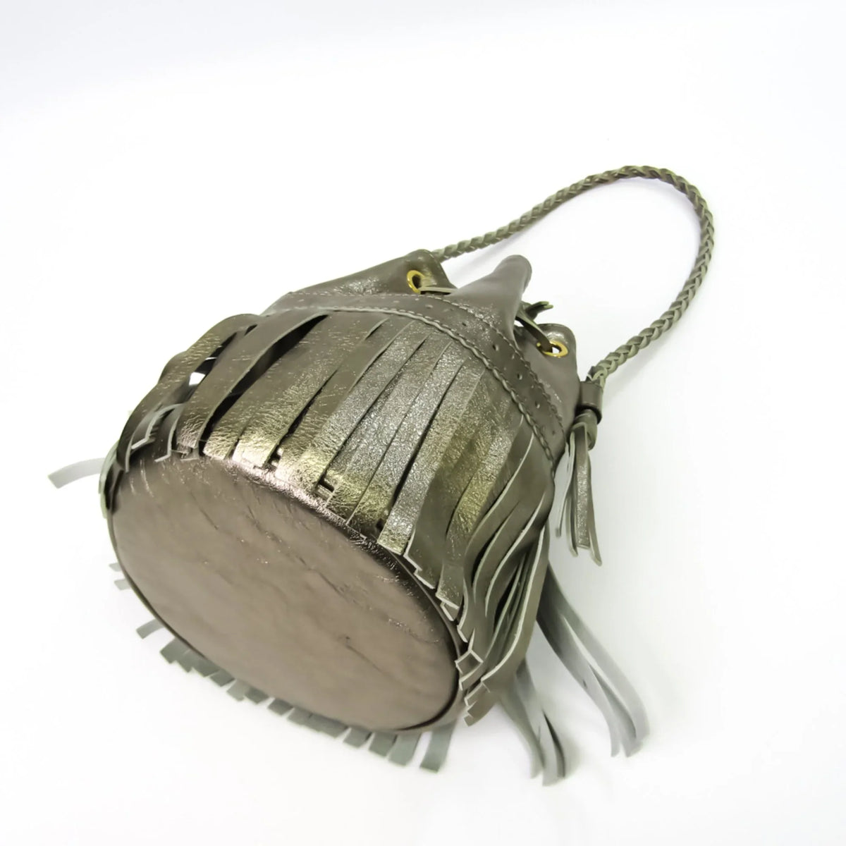 Bag S Gold (Good) Handbag,Shoulder J&M Pre-Owned Carnival Women's Davidson Leather