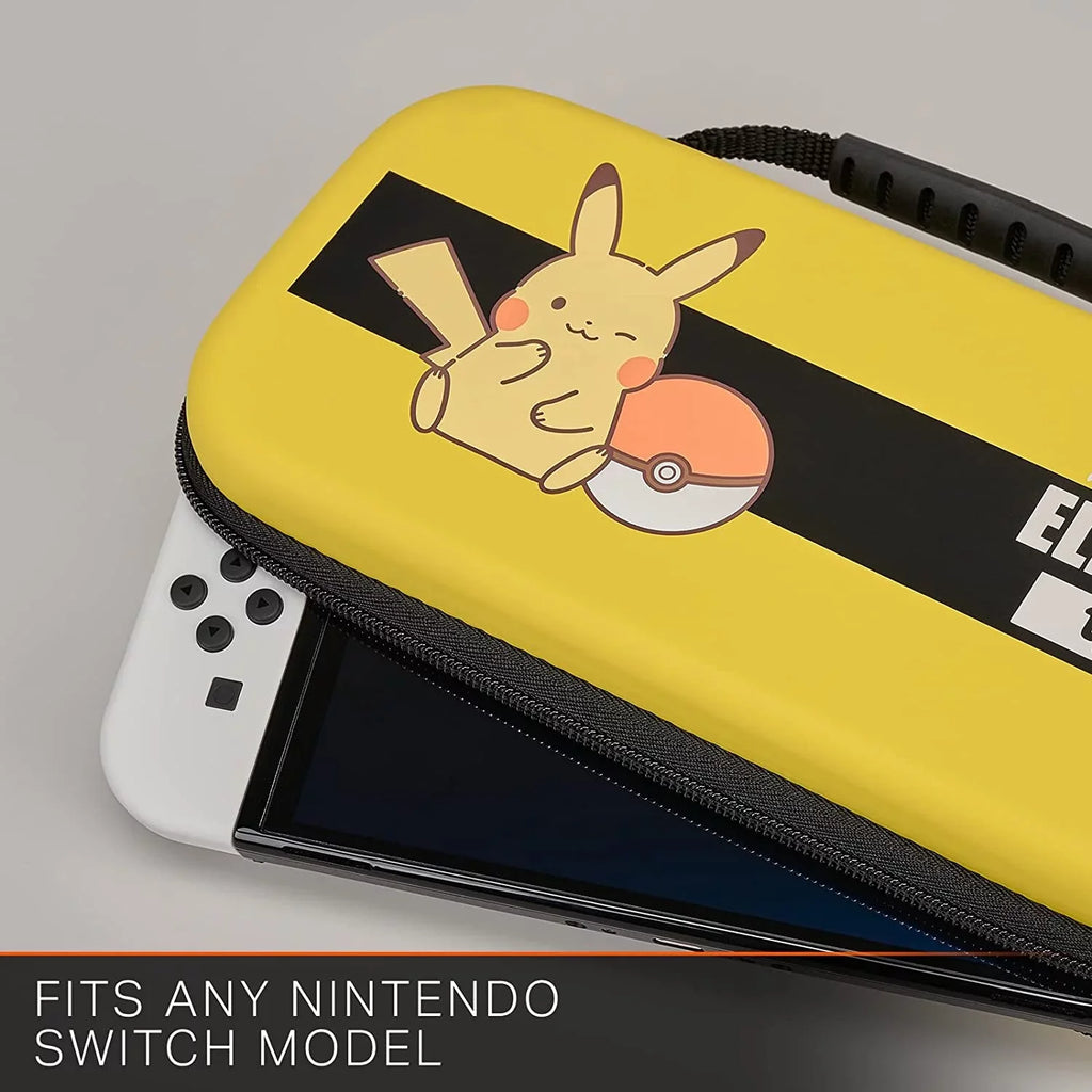 Nintendo Bundle Bolt Case Electric - Switch OLED PowerA Kit Model, Switch Switch Nintendo - Like or Protection Pikachu for Cleaning Type Lite Axtion Manual - Nintendo With New