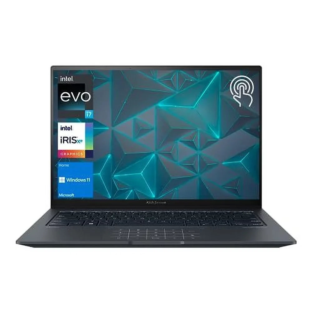 RAM, 13th Zenbook 11 14.5" Thunderbolts, Wi-Fi 16GB HDMI, 6, Home, i7-13700H, Gray Laptop, Core PCIe OLED SSD, WQXGA 2TB Gen 14X Webcam, Intel Windows Touchscreen, ASUS