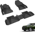 TPE Include & Front Floor Row Black for Floor Weather 1st All Forester Protection Liners Floor Full 2nd and 3W 2019-2023 Automotive Set Subaru Mats Mats TPE Rear, Custom