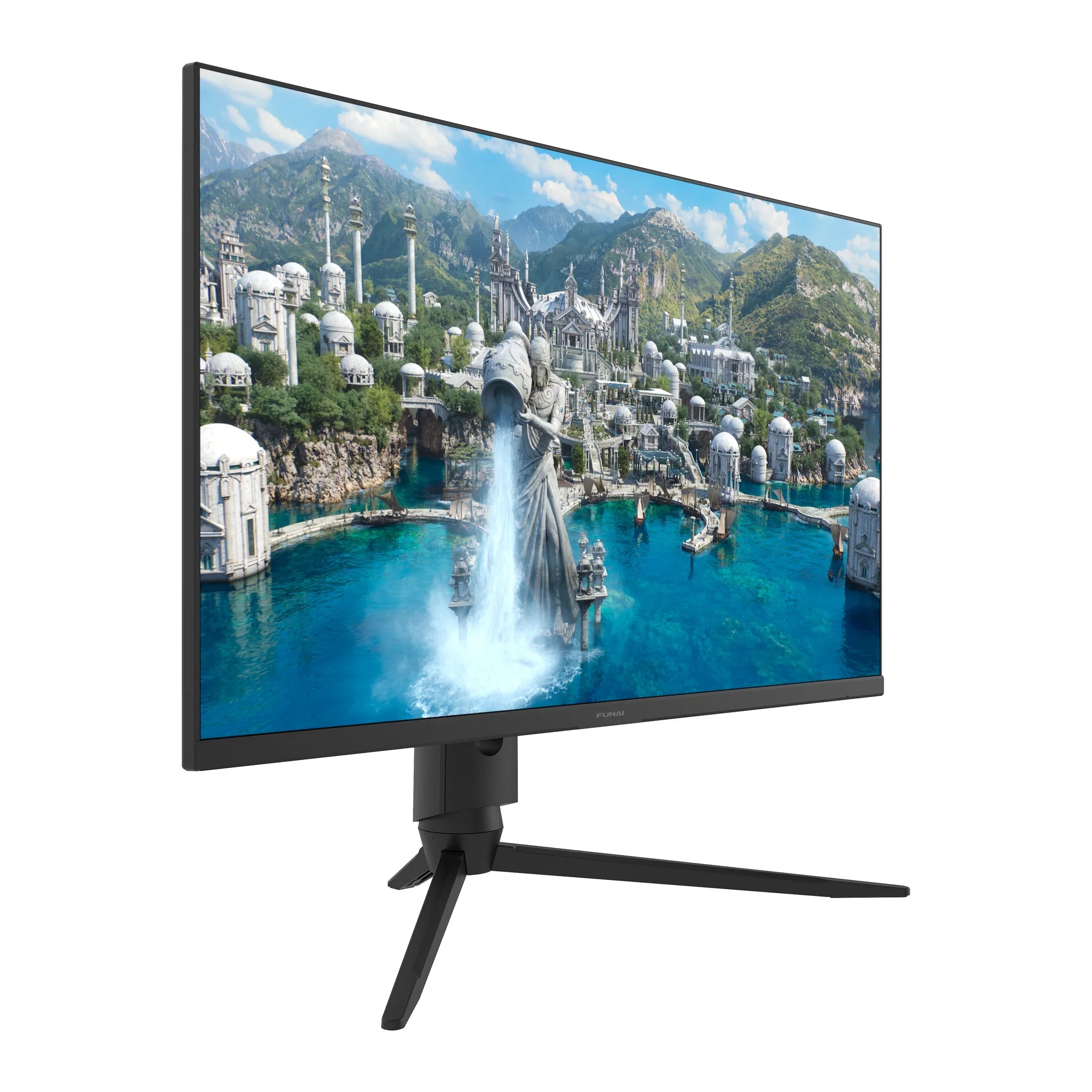 1ms, HDR, Enabled 27" Premium FHD Monitor Gaming AMD (FGM-27F445) 240Hz, Funai FreeSync™ VA,