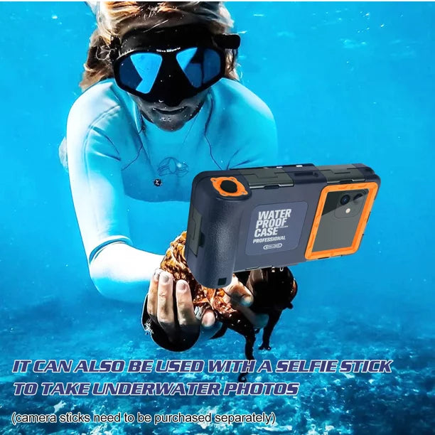 to all UrbanX 6.9 LCD Underwater [15m/50ft] Waterproof Inch Photo LG Lanyard Video Q31 Phones Up Housing Protective And with Surfing Case for Diving Swimming Snorkeling Professional