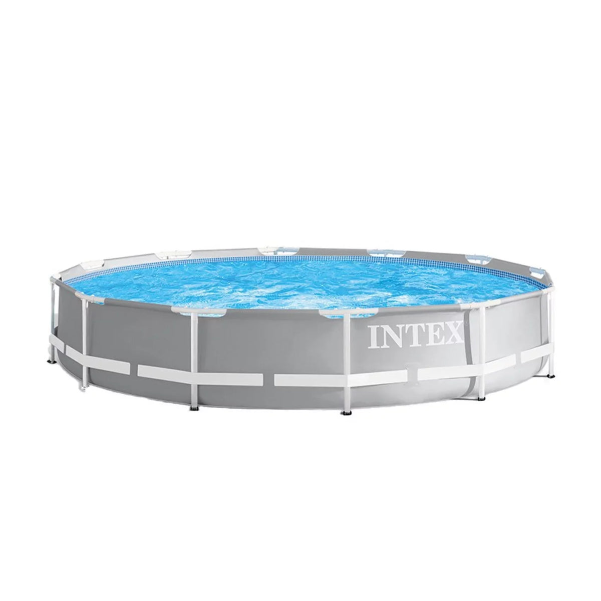 Ground Bundled Pool Ladder Ground Swimming 30" Above with Prism x 48" Frame 12'
