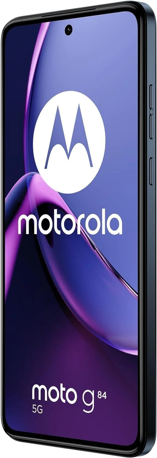 8/256GB Model - Motorola Unlocked International Display 5G (Spatial | SIM) XT2347-1 | | | G84 P-OLED Camera Battery | | (Dual GSM 120Hz Factory 6.5" 50MP (NO mAh Moto Li-Po Black) 5000 CDMA)