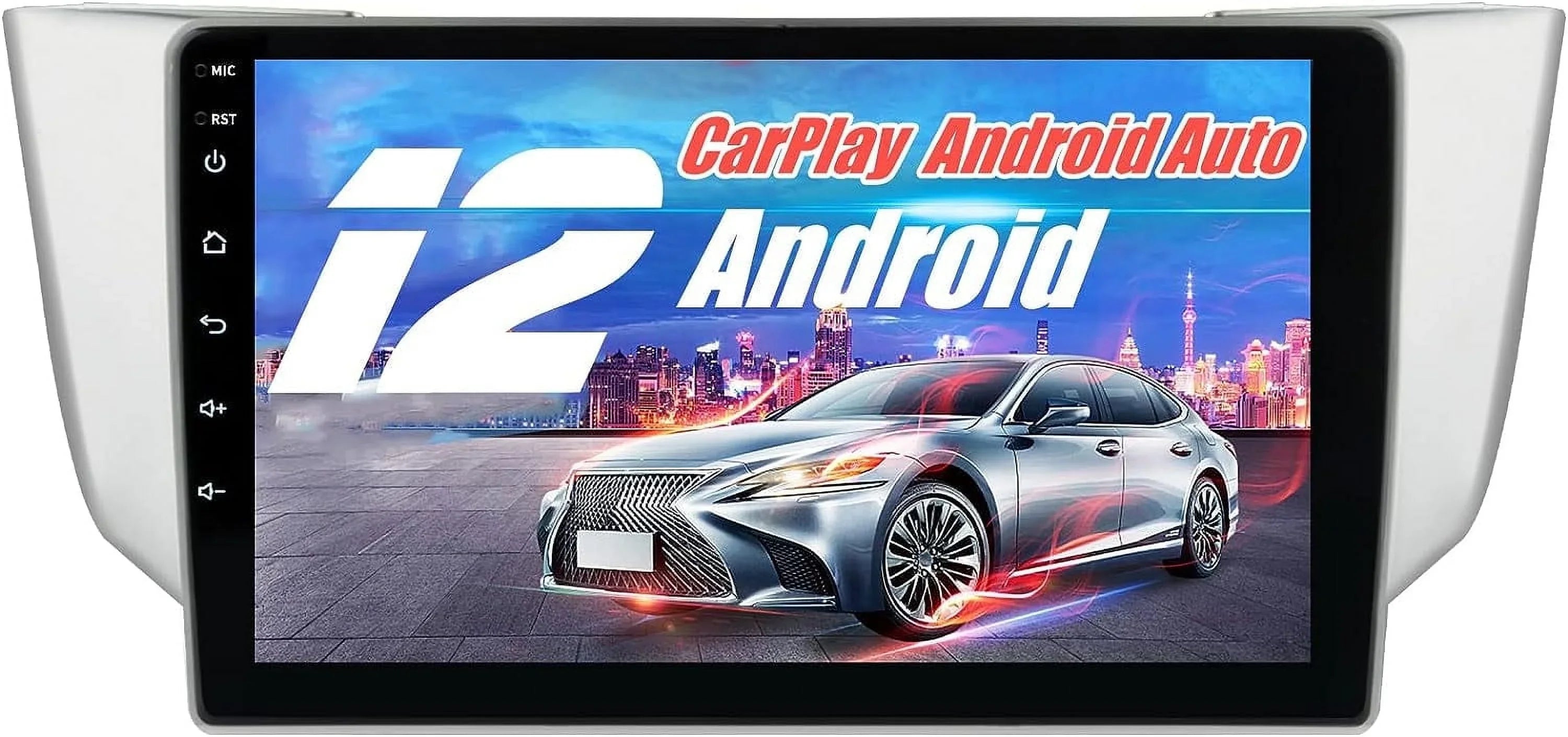 SWC/Wired RX300 Car Stereo with Harrier RX330 2GB Lexus Support Android 32GB 2003-2009,Android RX400H Car 12 Lexus RX350 for + Auto Toyota Radio GPS/FM/WiFi/USB, Carplay
