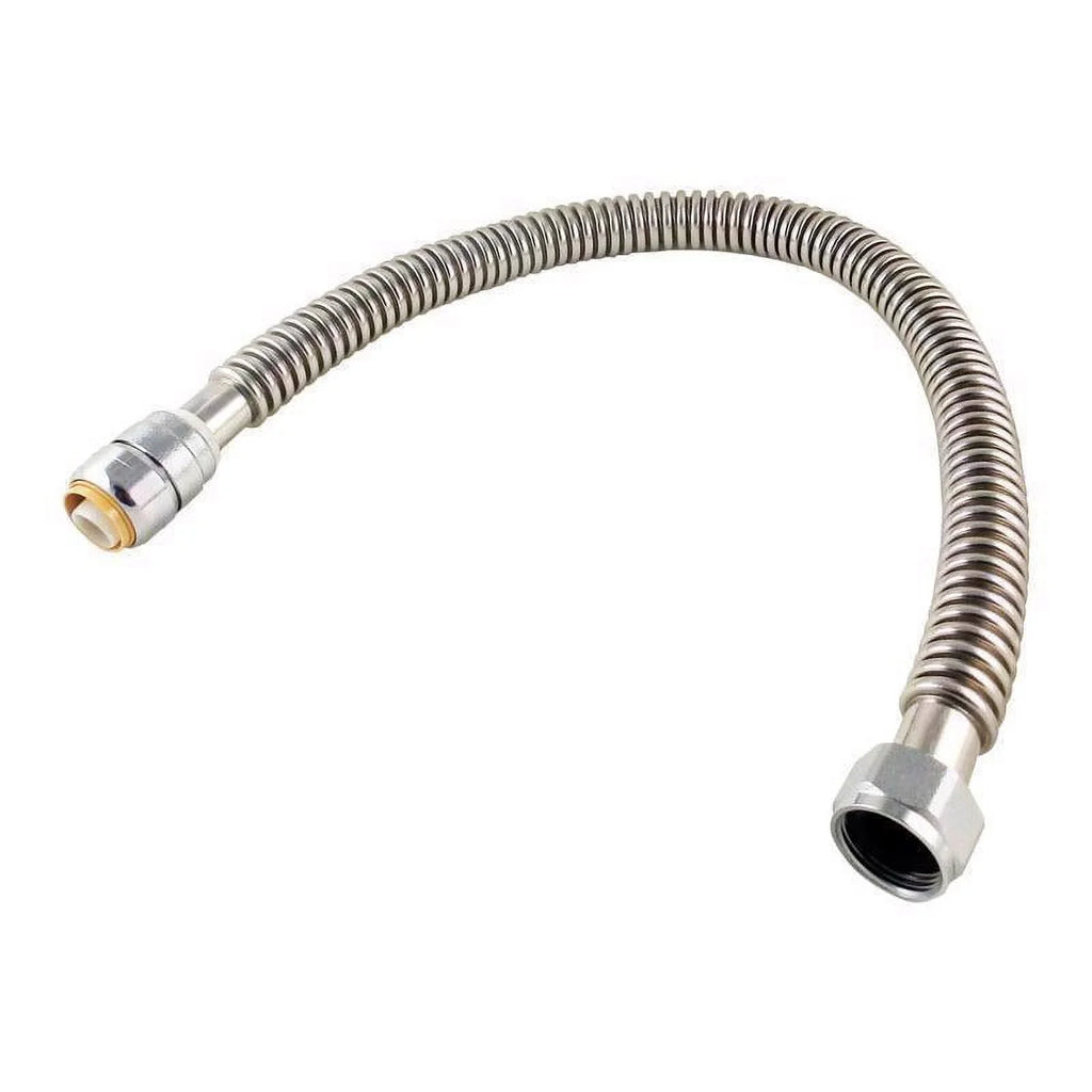 SharkBite X in. FIP Water in. 1 Hose D Push in. 24 Softener 3/4 Steel Stainless