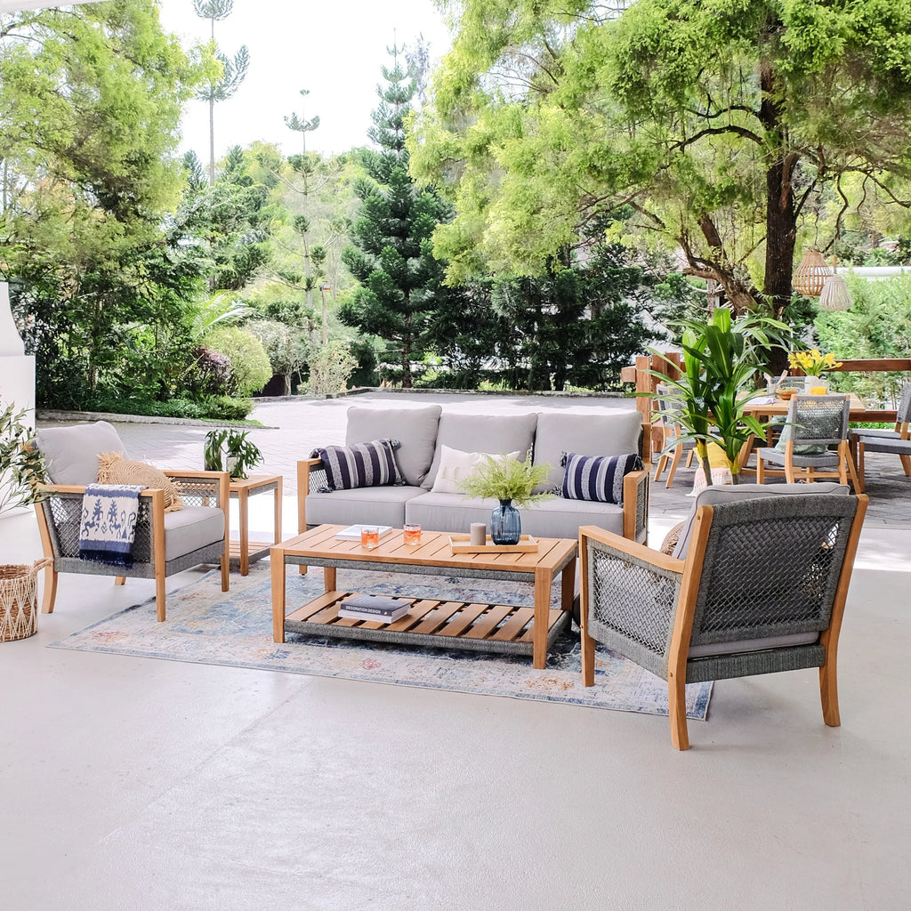 Nassau Table Patio Cambridge Coffee Casual Teak