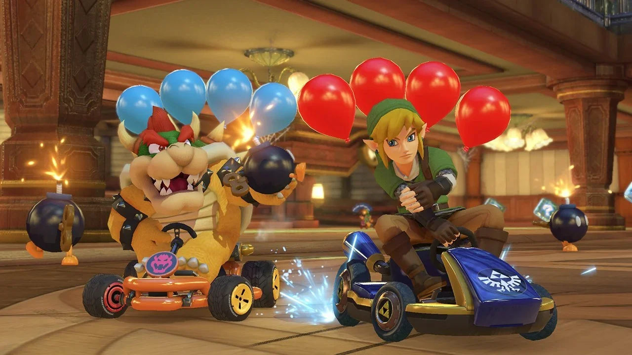 Mario Game Kart Game Deluxe and Caddy 8